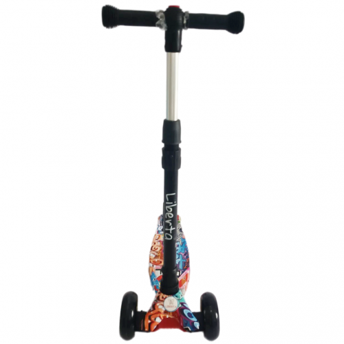 LIBERTA Тротинет за деца - GRAFITI L orange