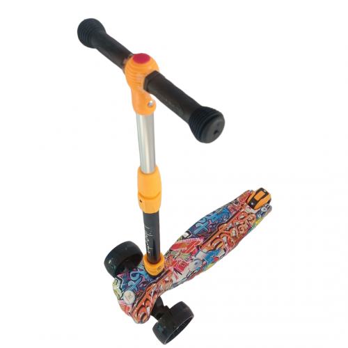 LIBERTA Тротинет за деца - GRAFITI XL yellow