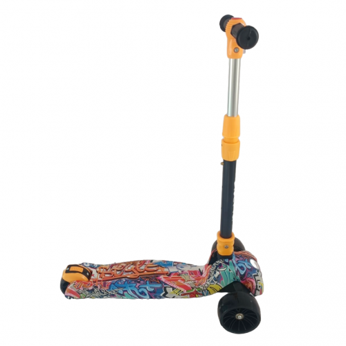 LIBERTA Тротинет за деца - GRAFITI XL yellow