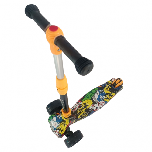 LIBERTA Тротинет за деца - GRAFITI XL black