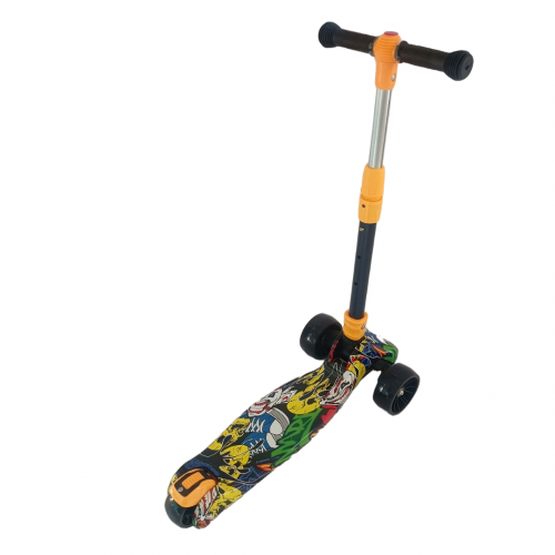 LIBERTA Тротинет за деца - GRAFITI XL black
