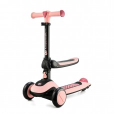 Kinderkraft тротинет HALLEY 2 in 1 rose pink