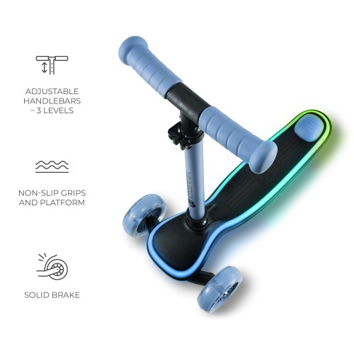 Kinderkraft тротинет RAKET black