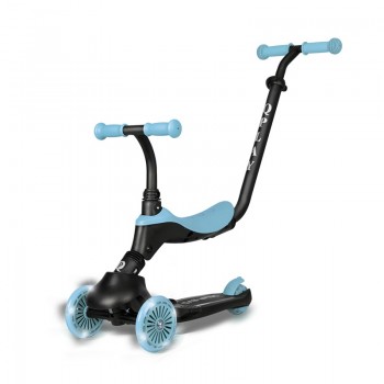 QPLAY тротинет за деца SEMA 6 in 1 EVO blue