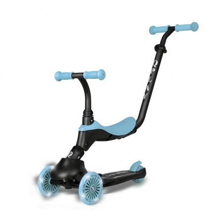 QPLAY тротинет за деца SEMA 6 in 1 EVO blue