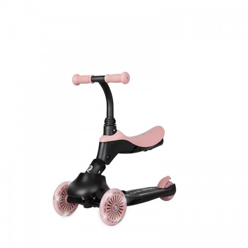 QPLAY тротинет за деца SEMA 5 in 1 EVO pink