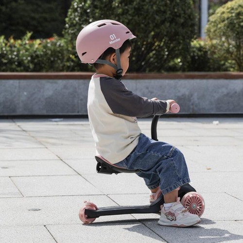 QPLAY тротинет за деца SEMA 5 in 1 EVO pink