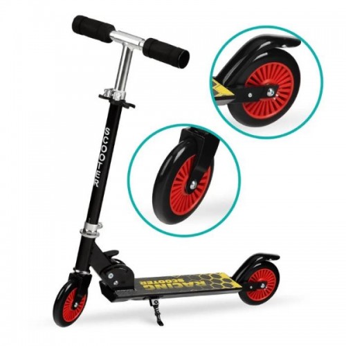 QKIDS FLO тротинет за деца aluminium black