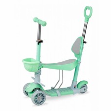 QKIDS ILI 3 in 1 тротинет за деца green