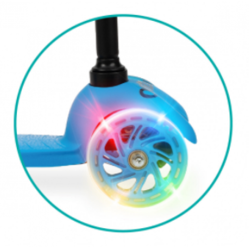 QKIDS LUMIS тротинет за деца blue