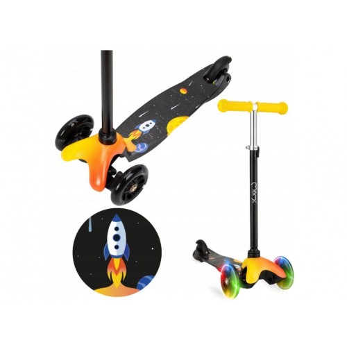 MoMi WEENDY тротинет за деца orange rocket