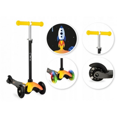 MoMi WEENDY тротинет за деца orange rocket