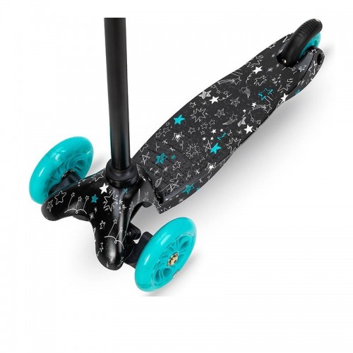 MoMi WEENDY тротинет за деца turquoise stars